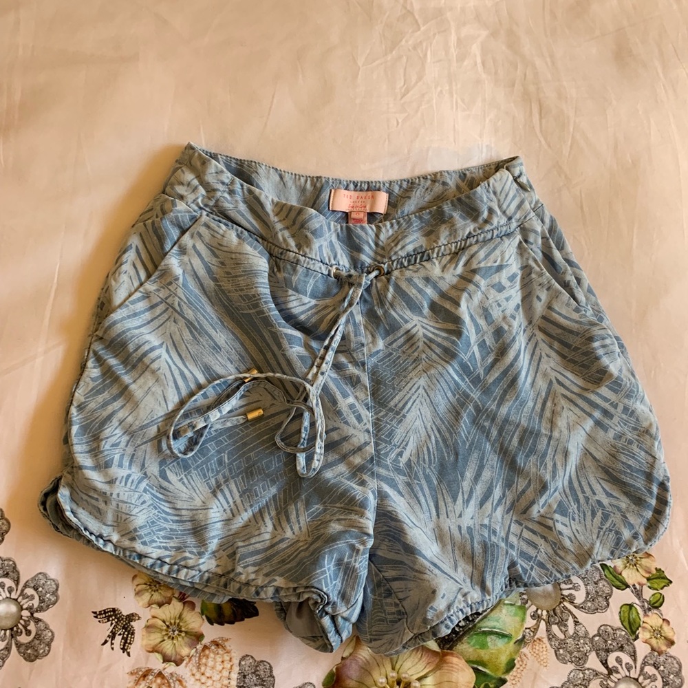 TB Palm Print Shorts